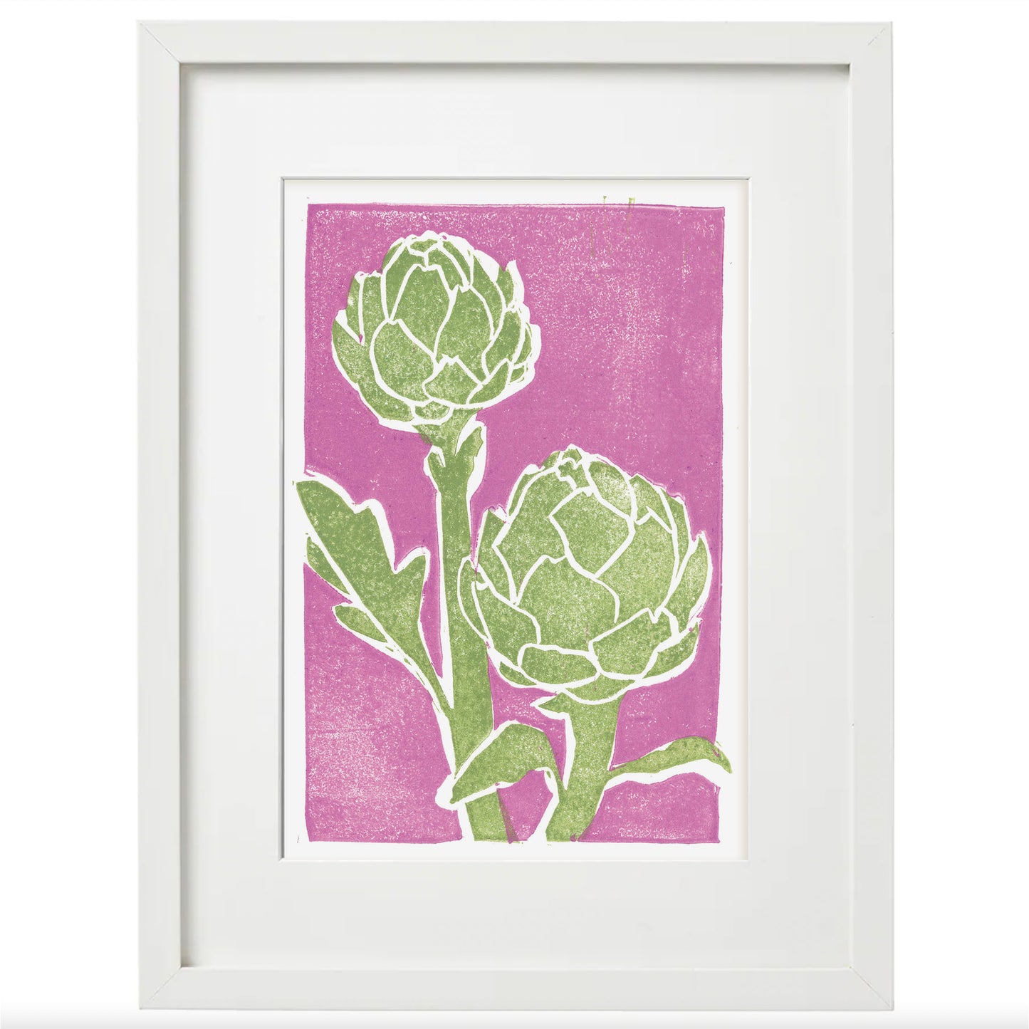 Artichoke Block Print