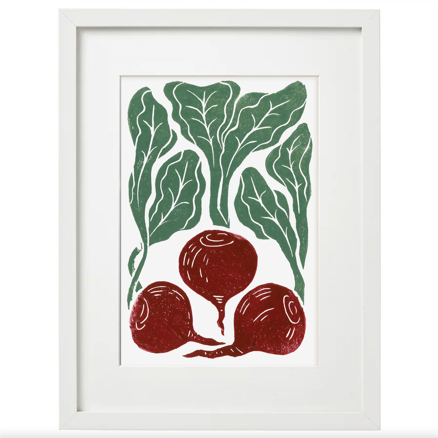 Beet Root Block Print