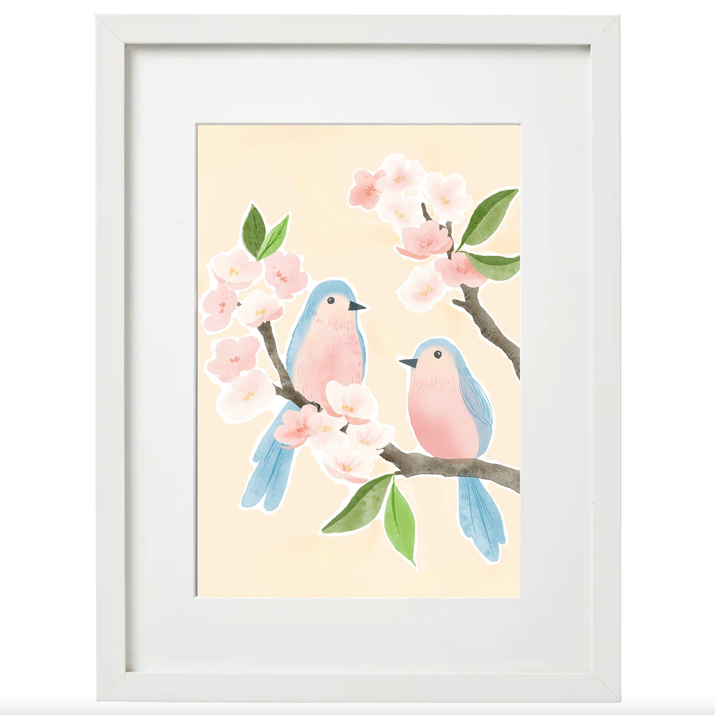 Giclée Art Print - Birds and Branches