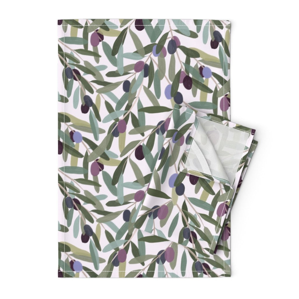 Dish Towel - Olive Grove