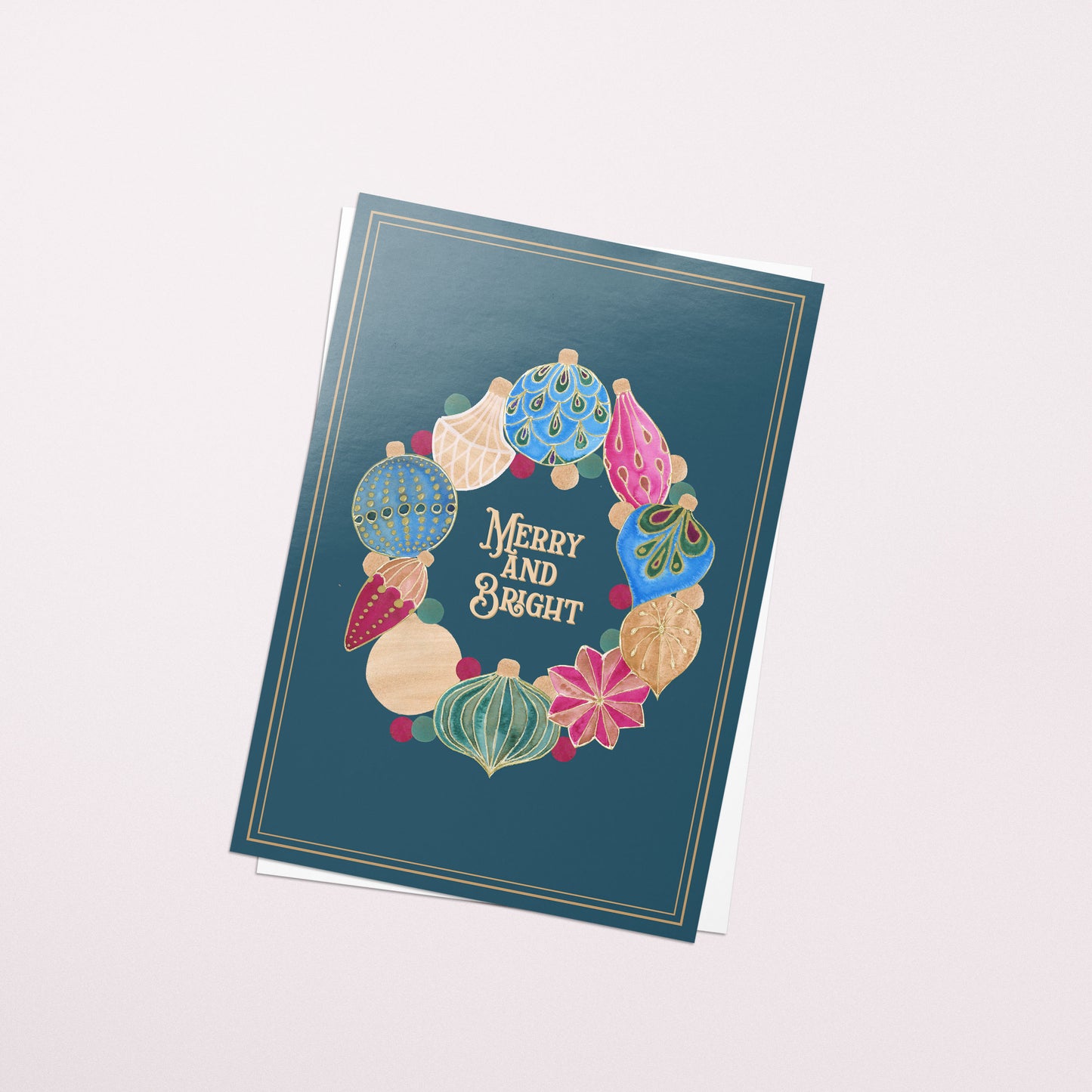 Holiday Card Set - Deco Christmas