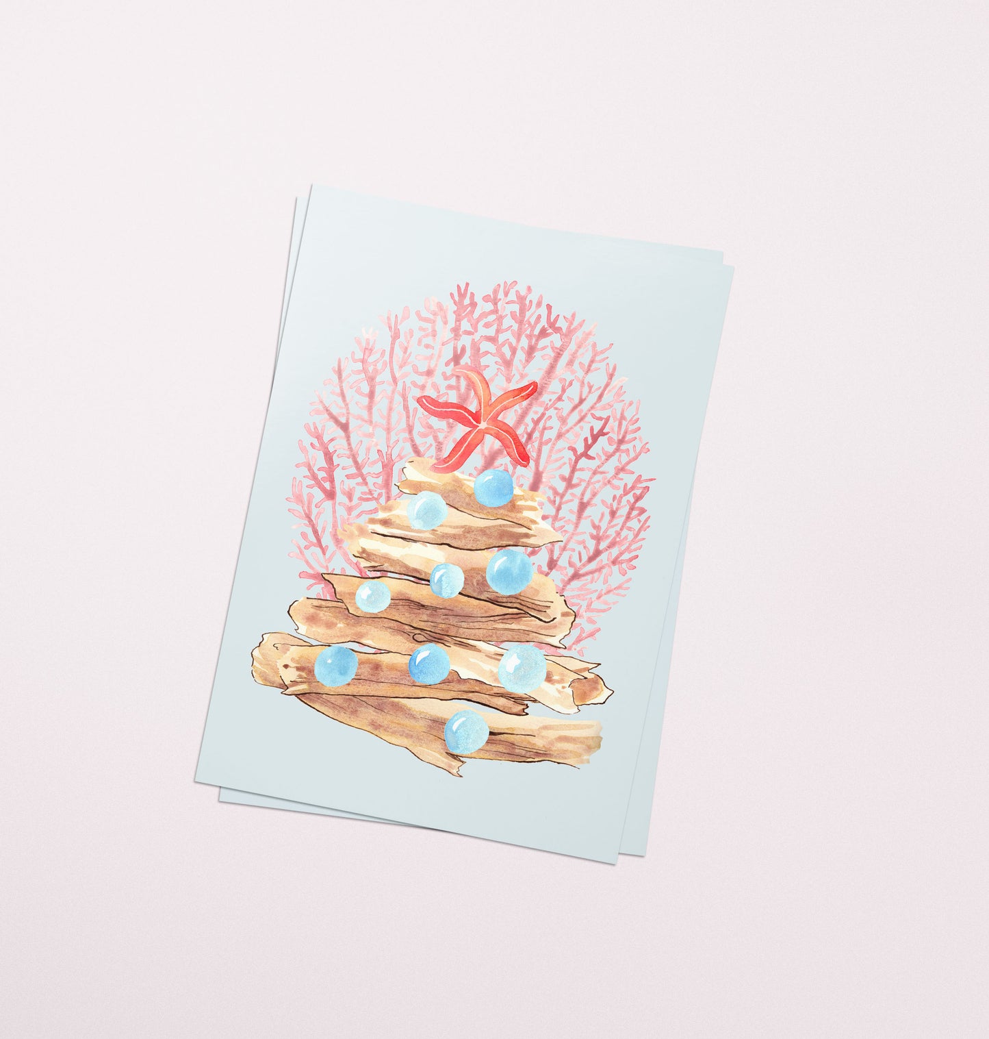 Holiday Card Set - Coastal Christmas