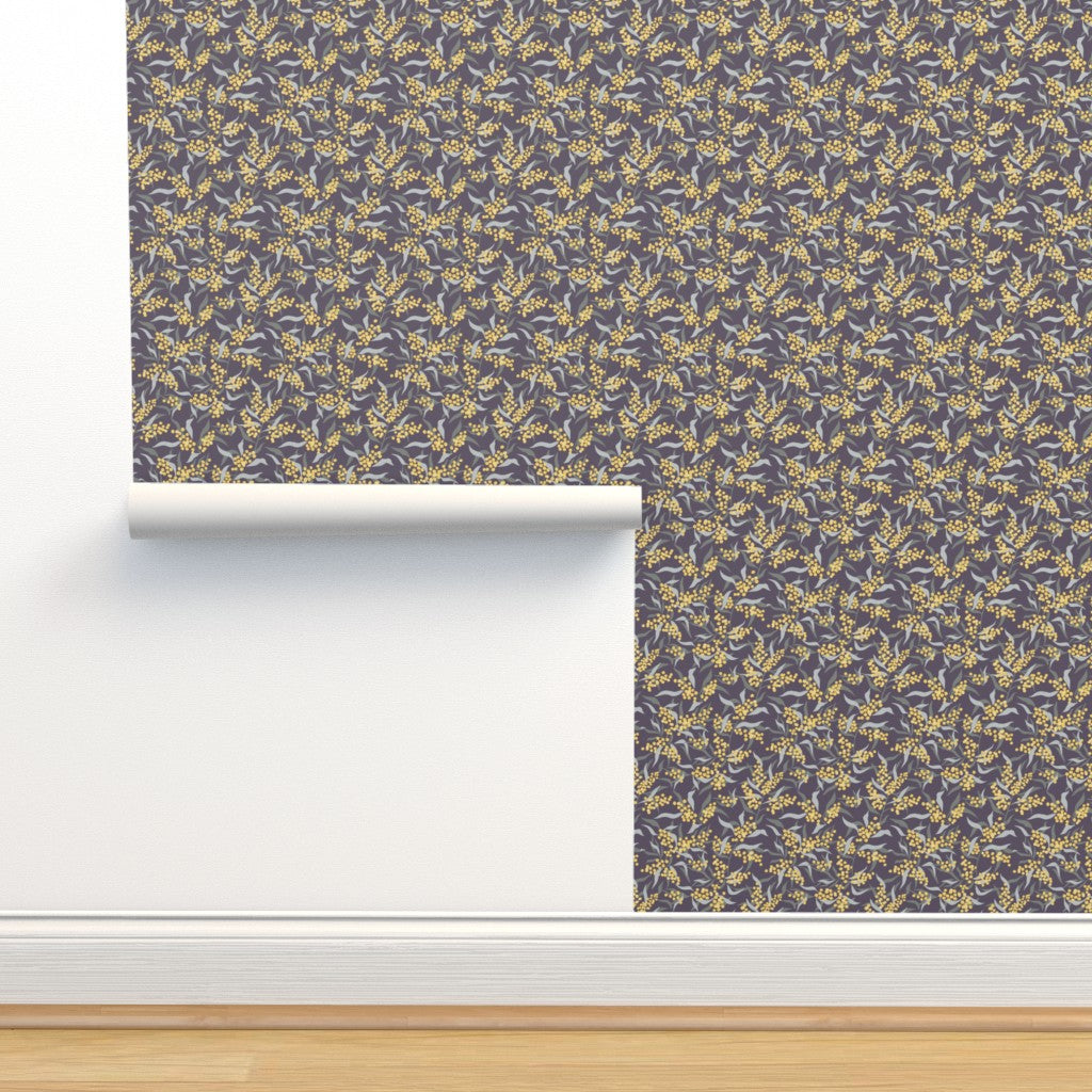 Wallpaper - Mimosa, Heather Purple
