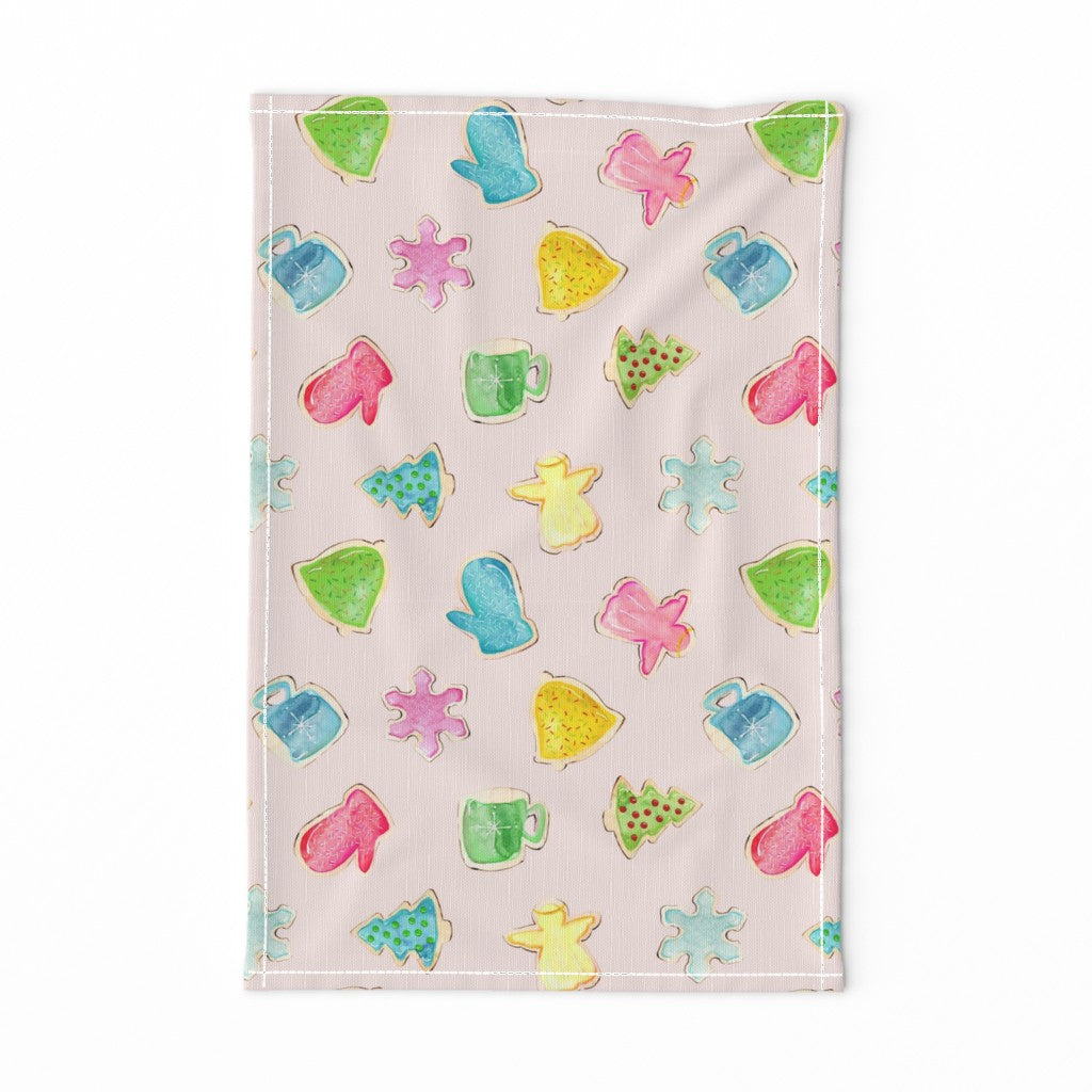 Dish Towel - Holiday Cookies