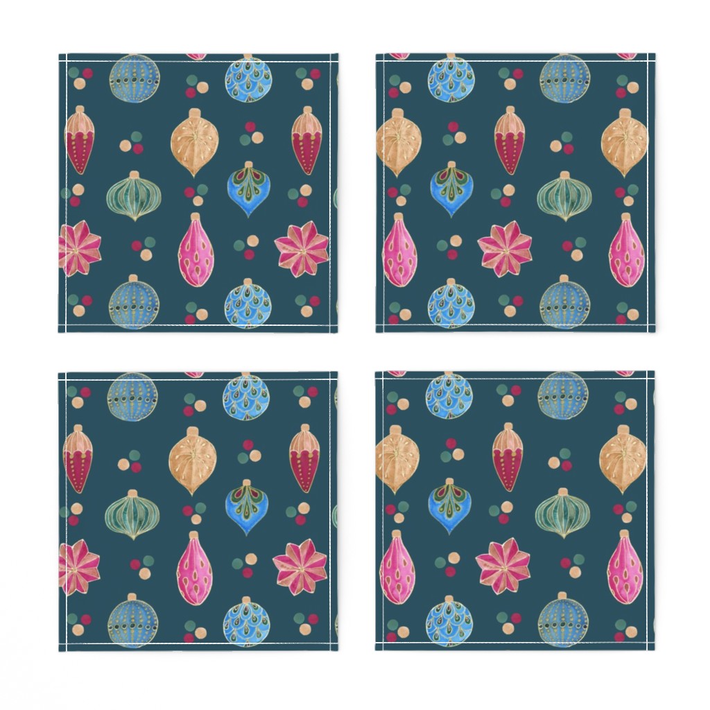 Cocktail Napkins - Deco Ornaments