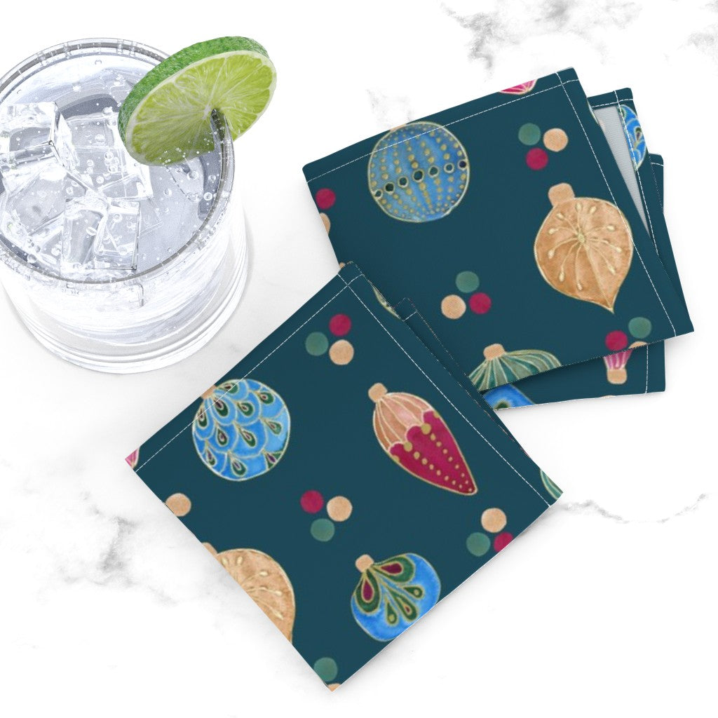 Cocktail Napkins - Deco Ornaments