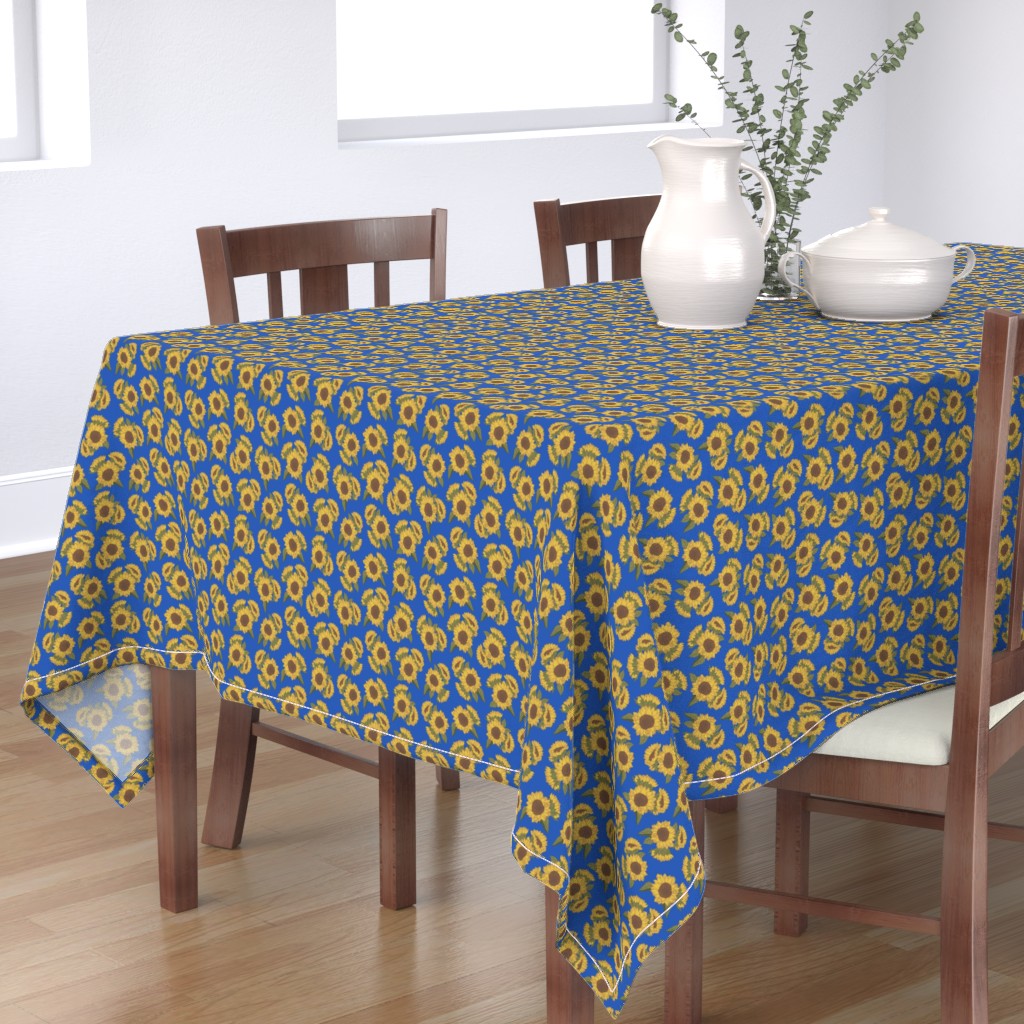 Tablecloth - Ditsy Sunflowers