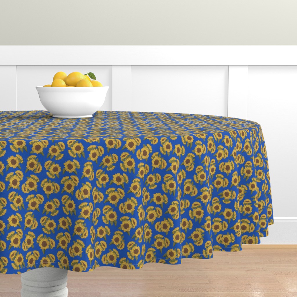 Tablecloth - Ditsy Sunflowers