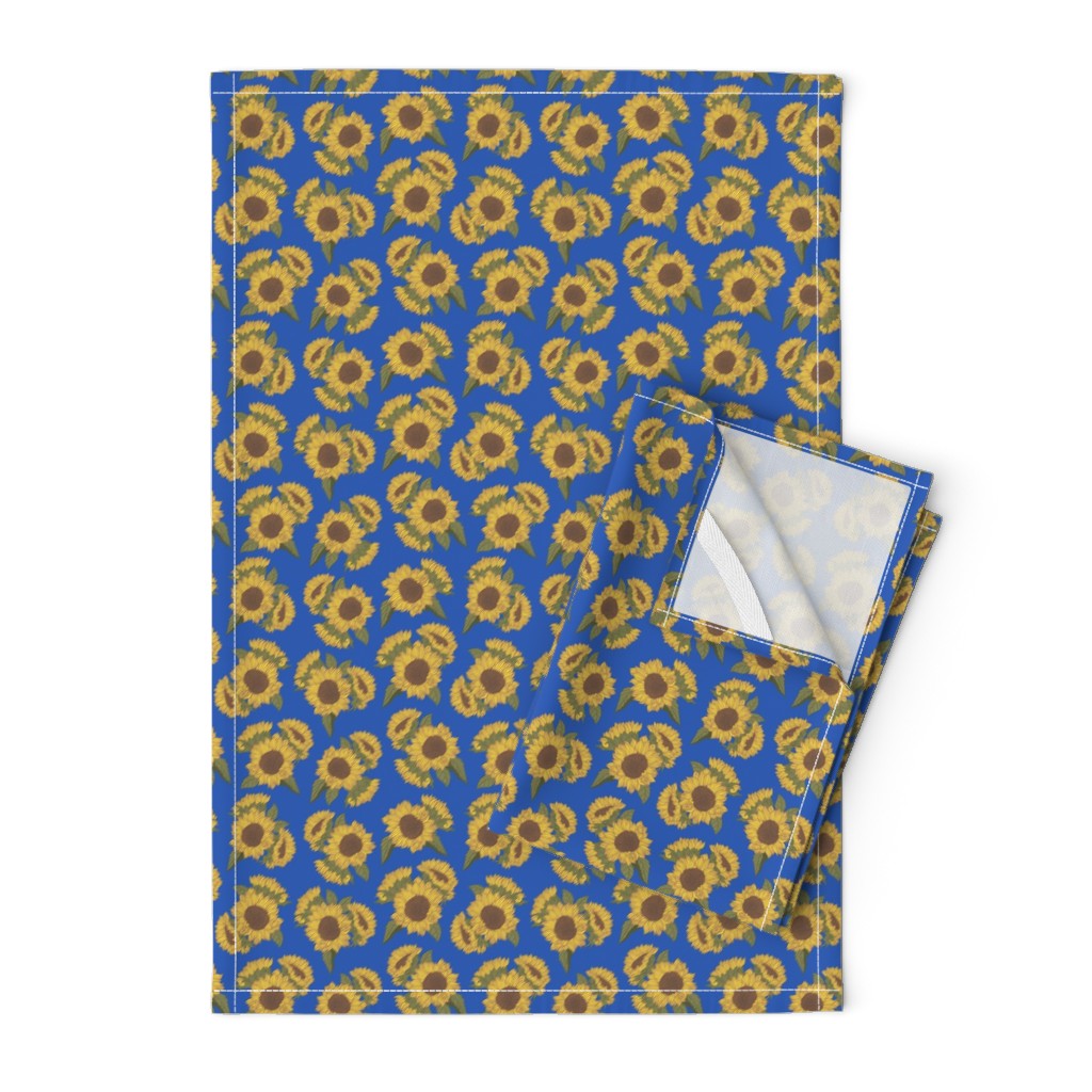 Dish Towel - Ditsy Sunflower