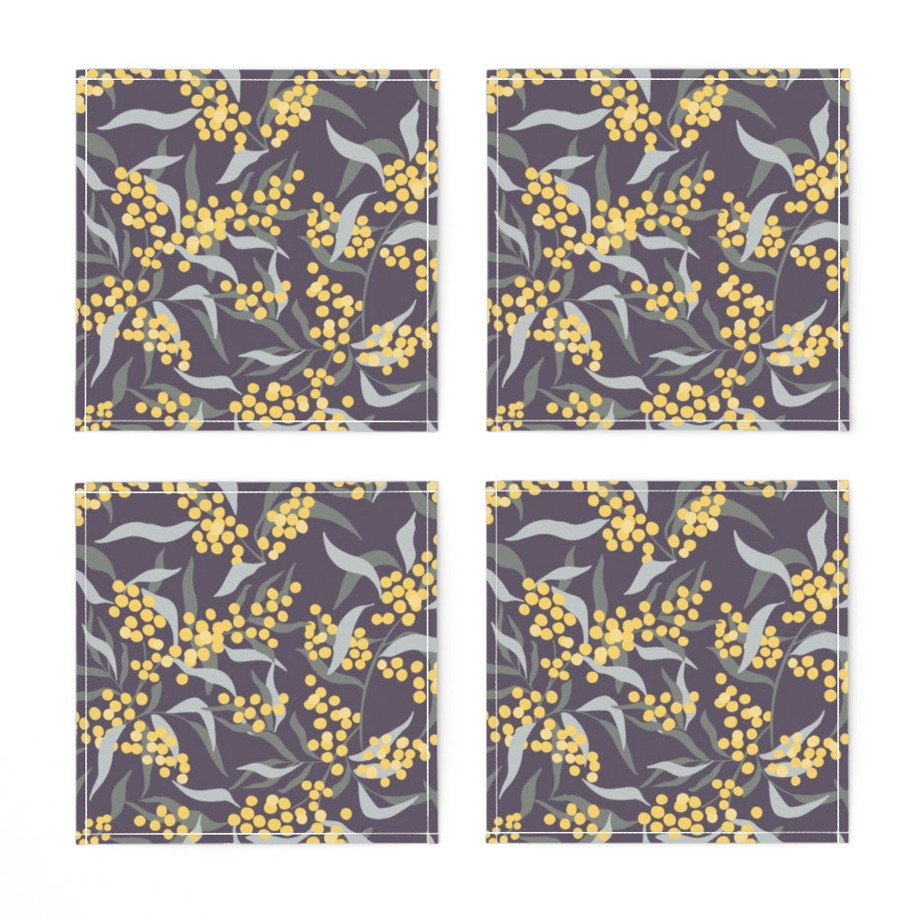 Cloth Napkins - Mimosa Pattern