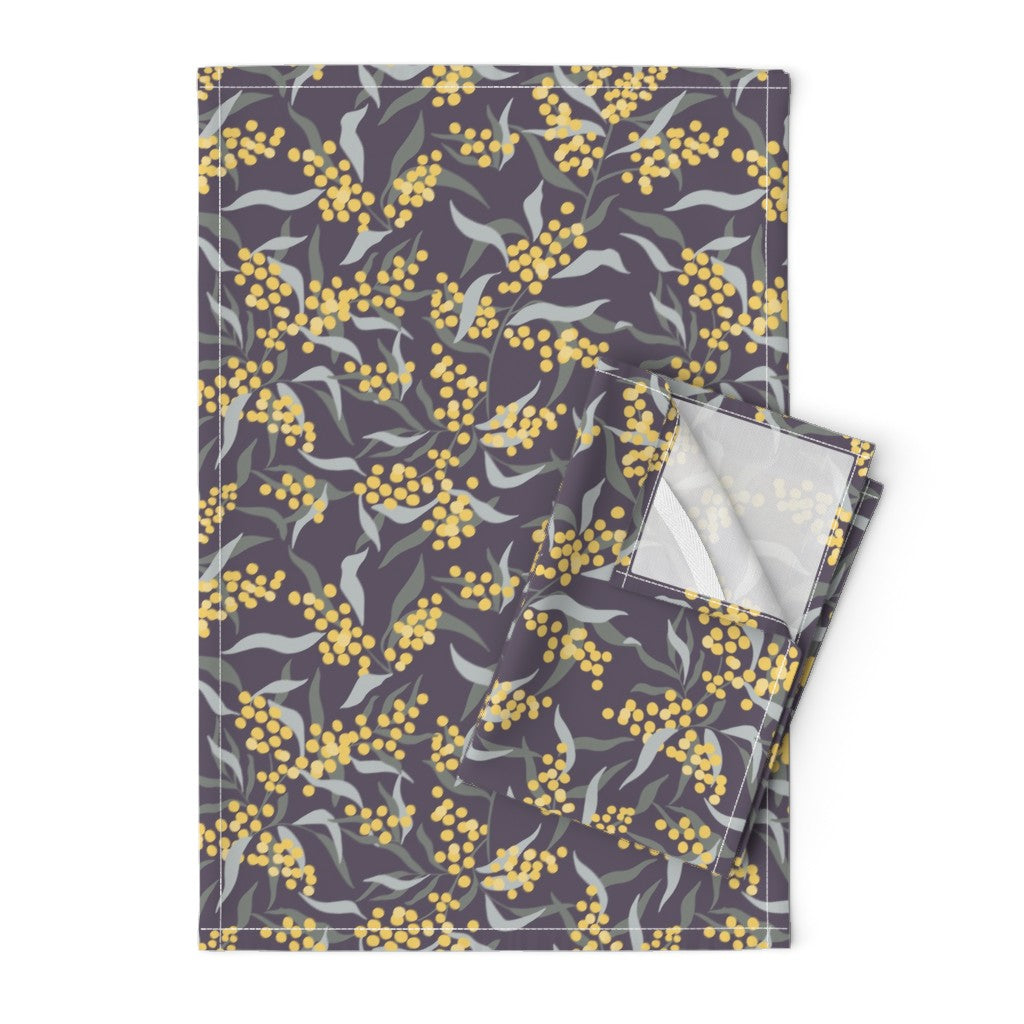Dish Towel - Mimosa Pattern