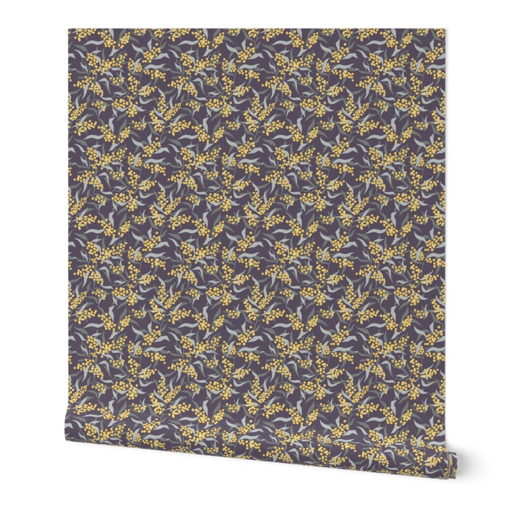 Wallpaper - Mimosa, Heather Purple
