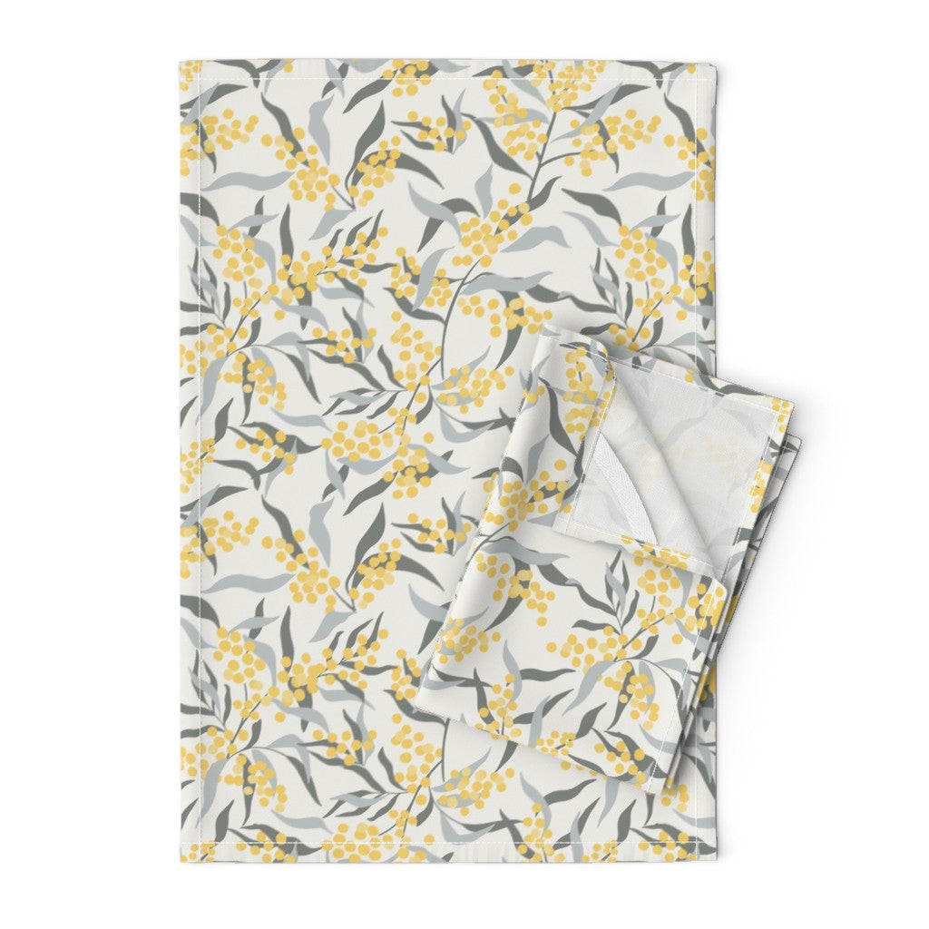 Dish Towel - Mimosa Pattern
