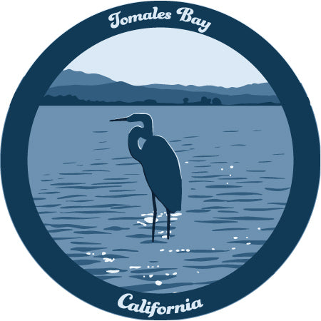 3" Round Vinyl Sticker - Tamales Bay