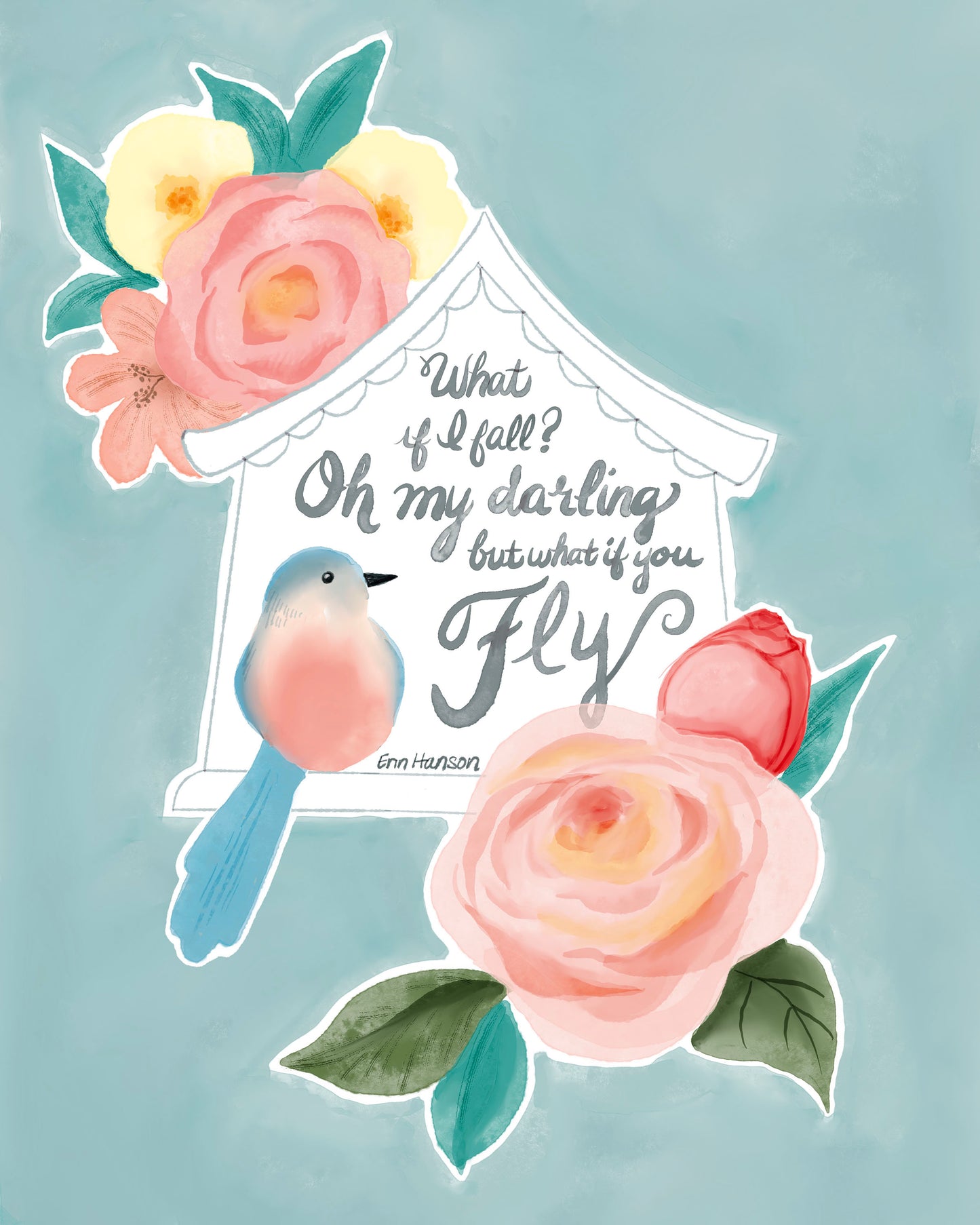 Giclée Art Print - But What if You Fly?