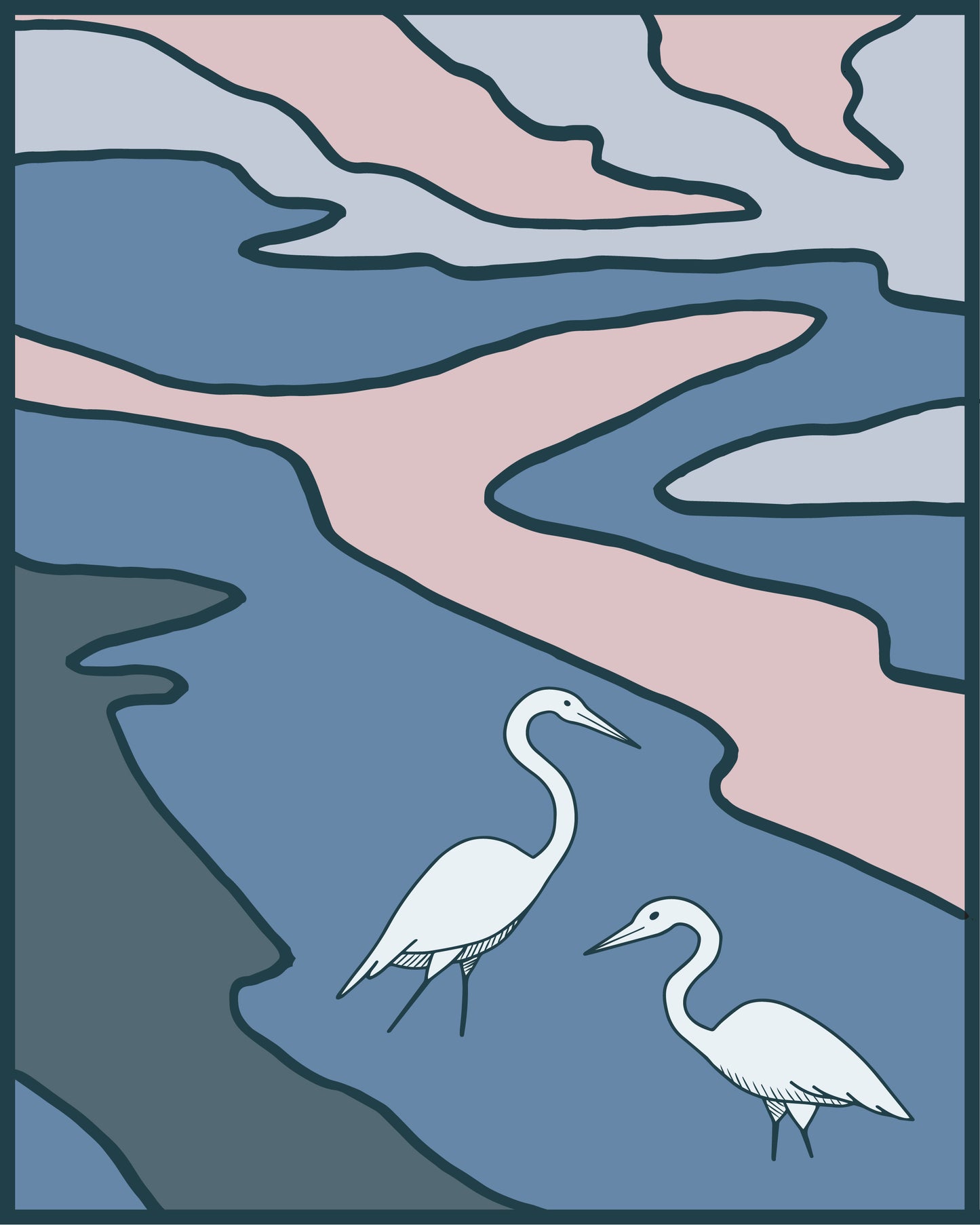 Egret (1 of 3) Giclée Print