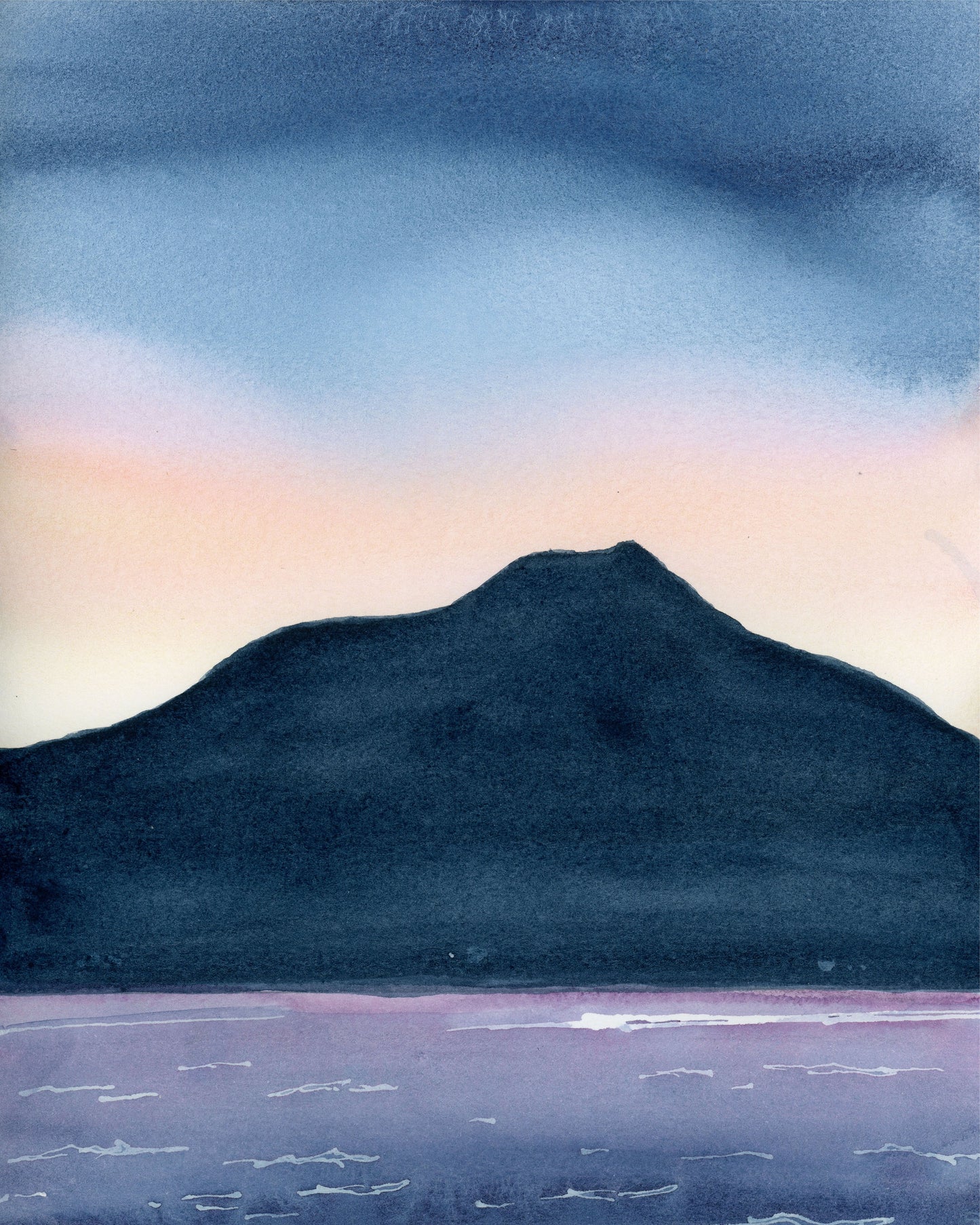 Mt Tam Landscape Giclée Print