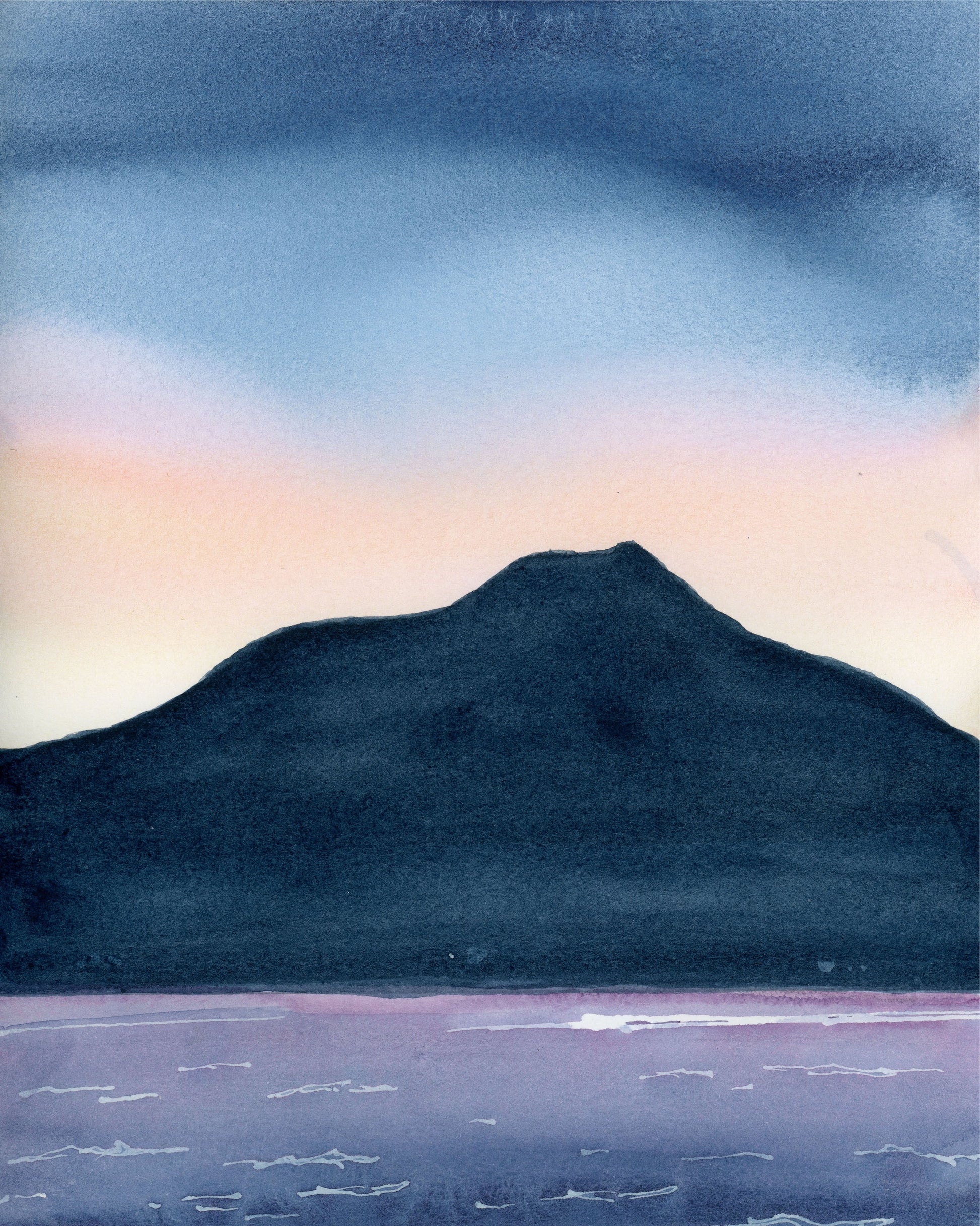 Mt Tam Landscape Giclée Print