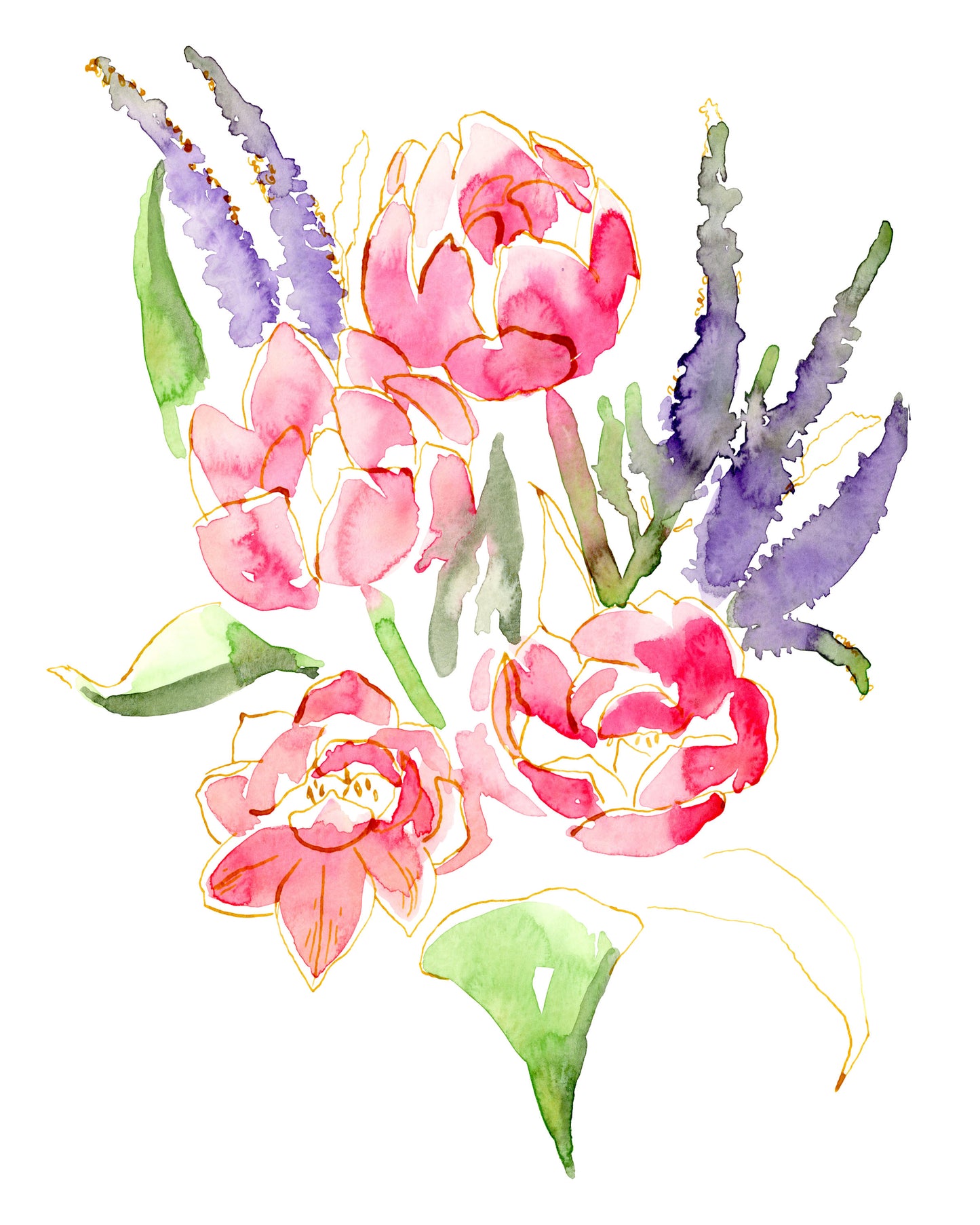 Pink Tulip Giclée Print